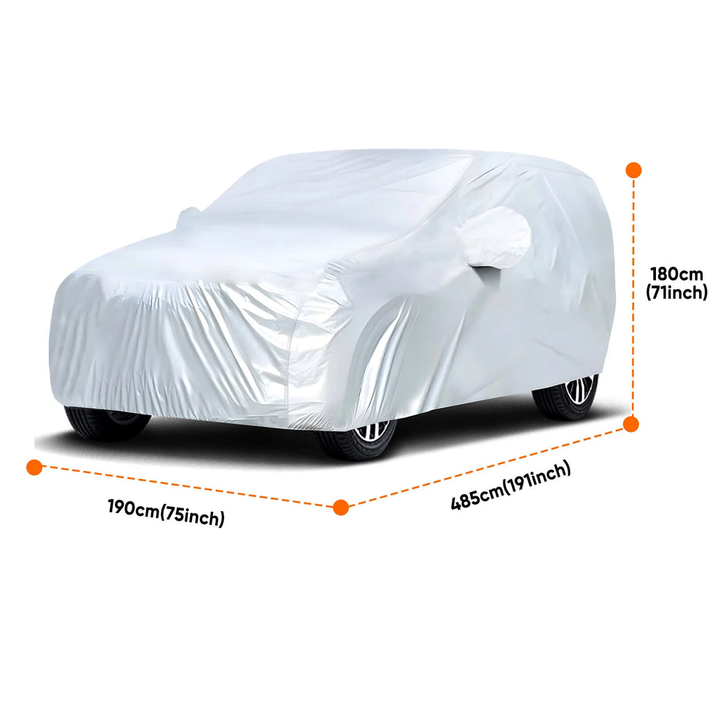 Full SUV Car Cover for All Models (190T Waterproof Outdoor Storage)