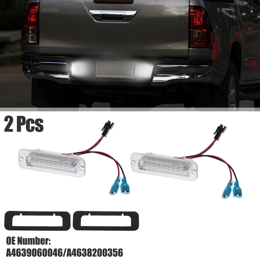 2pcs LED License Plate Light for Mercedes-Benz G500 (2013–2021) No.A4639060046