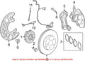 Disc Brake Rotor Front Cross-Drilled for Mercedes (0004212212)
