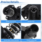 Engine Coolant Thermostat for BMW 535D 2014-2016, 740LD 2015, 11518516206