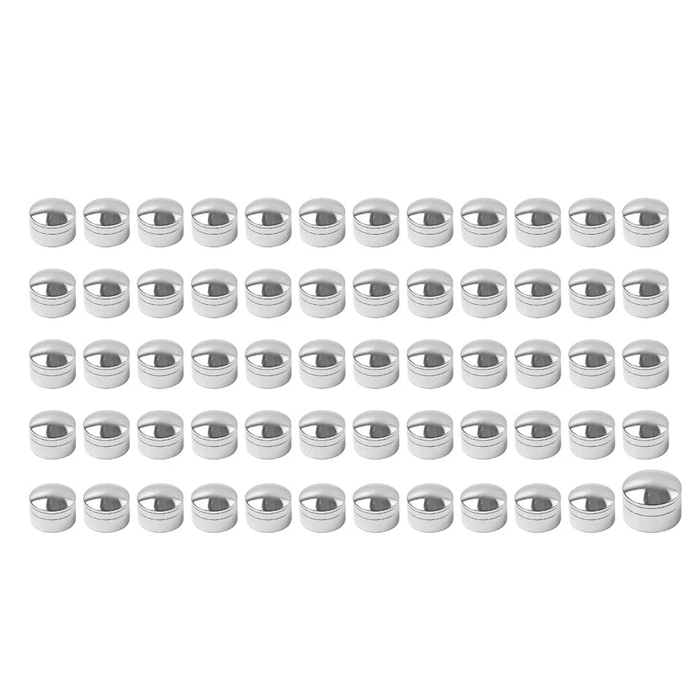 60X Engine Screw Cap Bolt Cover Kit for Harley Touring Road Street Glide (2014–2023) Chrome