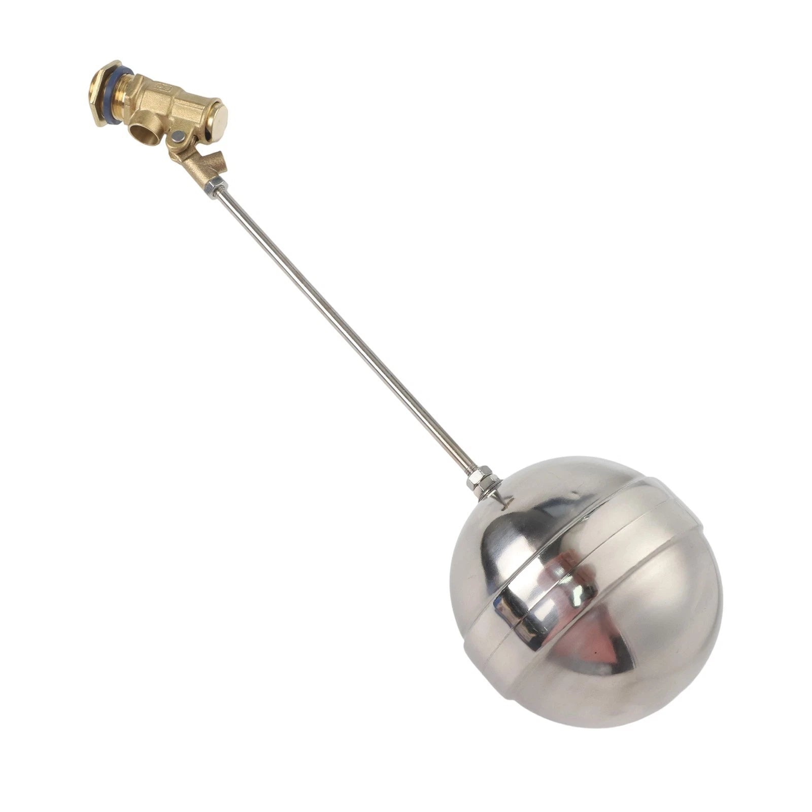 Brass DN15 Float Valve for Water Tank Flow Regulation (Leak Proof Seal)