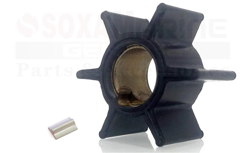 Water Pump Impeller with Key for Evinrude Johnson OMC (508388, 0508388, 775465)