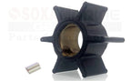 Water Pump Impeller with Key for Evinrude Johnson OMC (508388, 0508388, 775465)