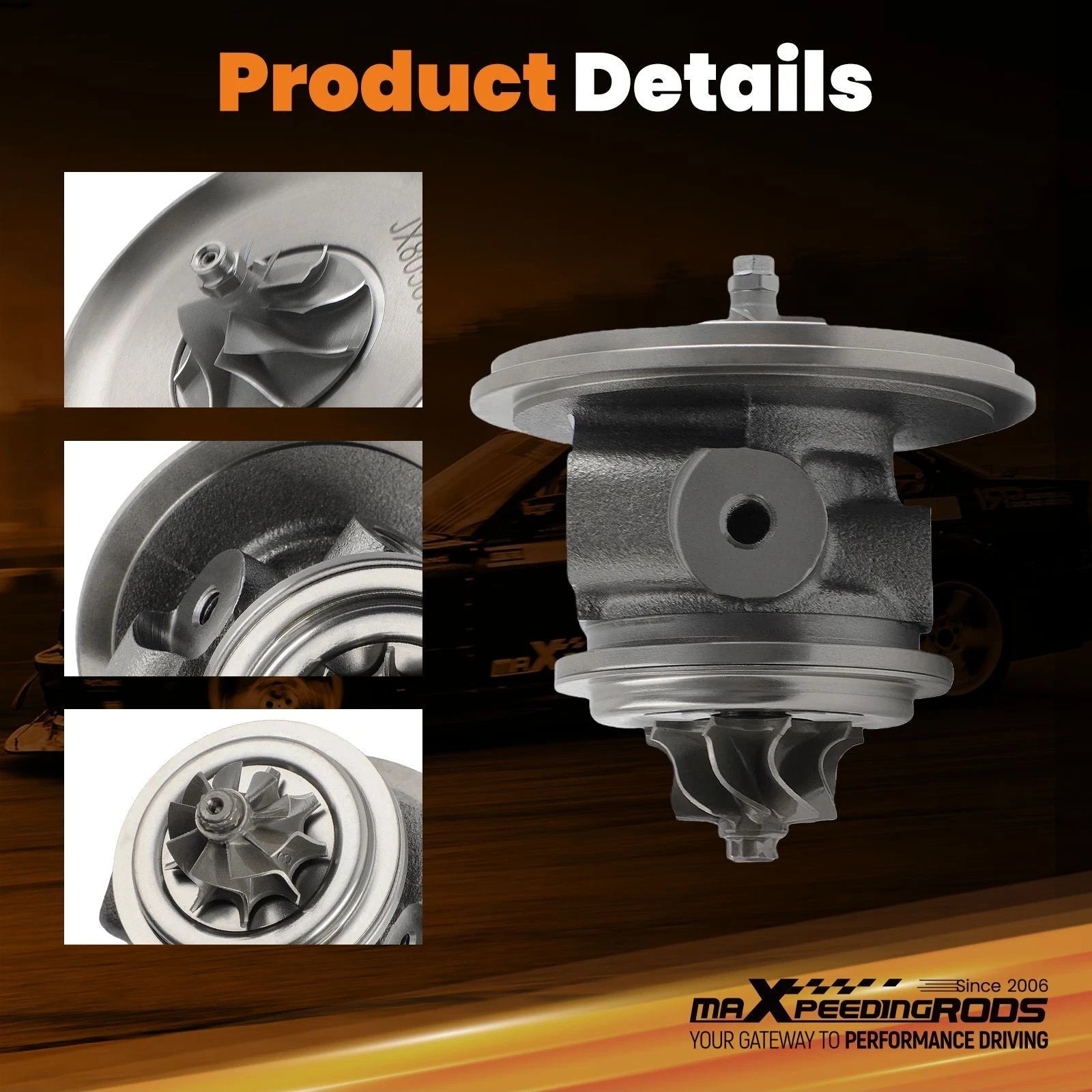 Turbo Cartridge for Rhino Motorcycle ATV (100hp)