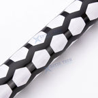 Honeycomb Style Universal Car Tail Light Gloss Black Sticker (48-30cm)