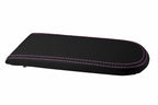 Leather Console Lid Cover for VW Jetta Golf MK4 (1999–2004) Pink Stitch