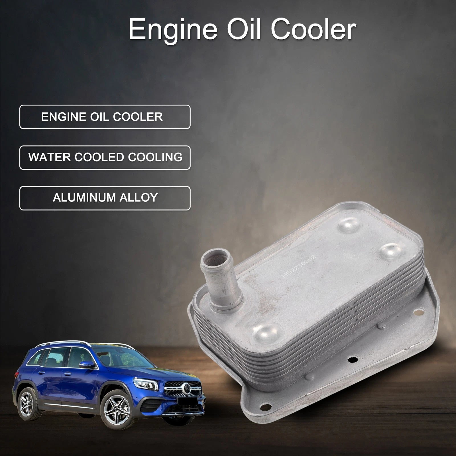 Engine Oil Cooler for Dodge Sprinter 2500 (2002–2006) No. 6111880301