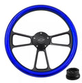 Steering Wheel Replacement Black for Toyota Hilux (2005–2015)