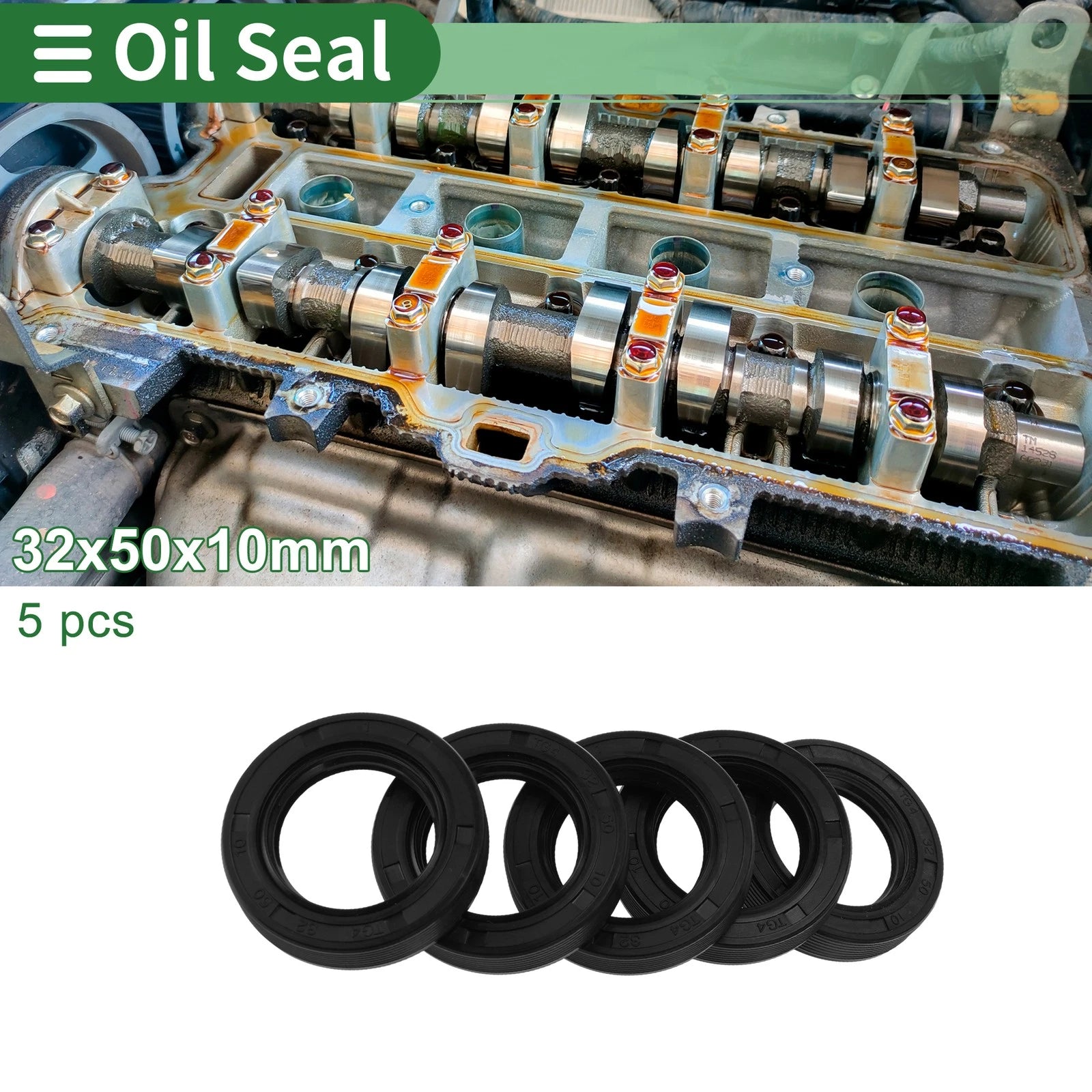Oil Seal for Rotary Shaft (32x50x10mm)