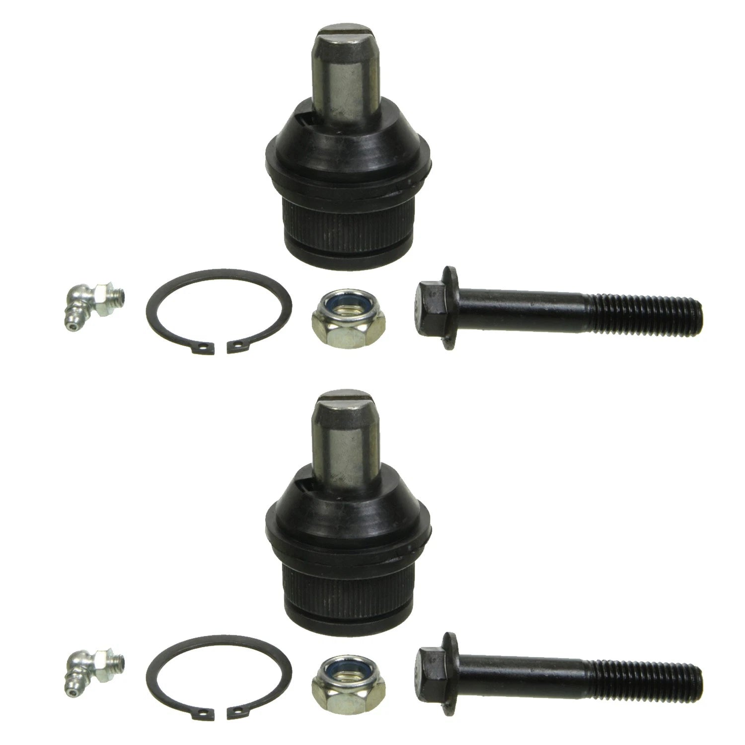 Set of 2 Front Upper Suspension Ball Joints for E-150 E-250 E-350 (1992–2021)