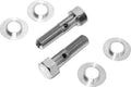Chrome HardDrive Breather Bolts Pair for Harley-Davidson Twin Cam (2015–2016)