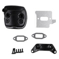 Set of 4 Exhaust Muffler Bracket Gaskets for Husqvarna 362 365 371 372 372XP