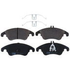 Front Brake Kit 295mm Disc Rotors & TRW Low-Met Pads for MB W204 C250 W212 E250 (2007–2016)