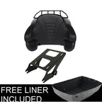 Trunk Backrest Mount Rack with Speakers for Harley Touring (2014–2023)