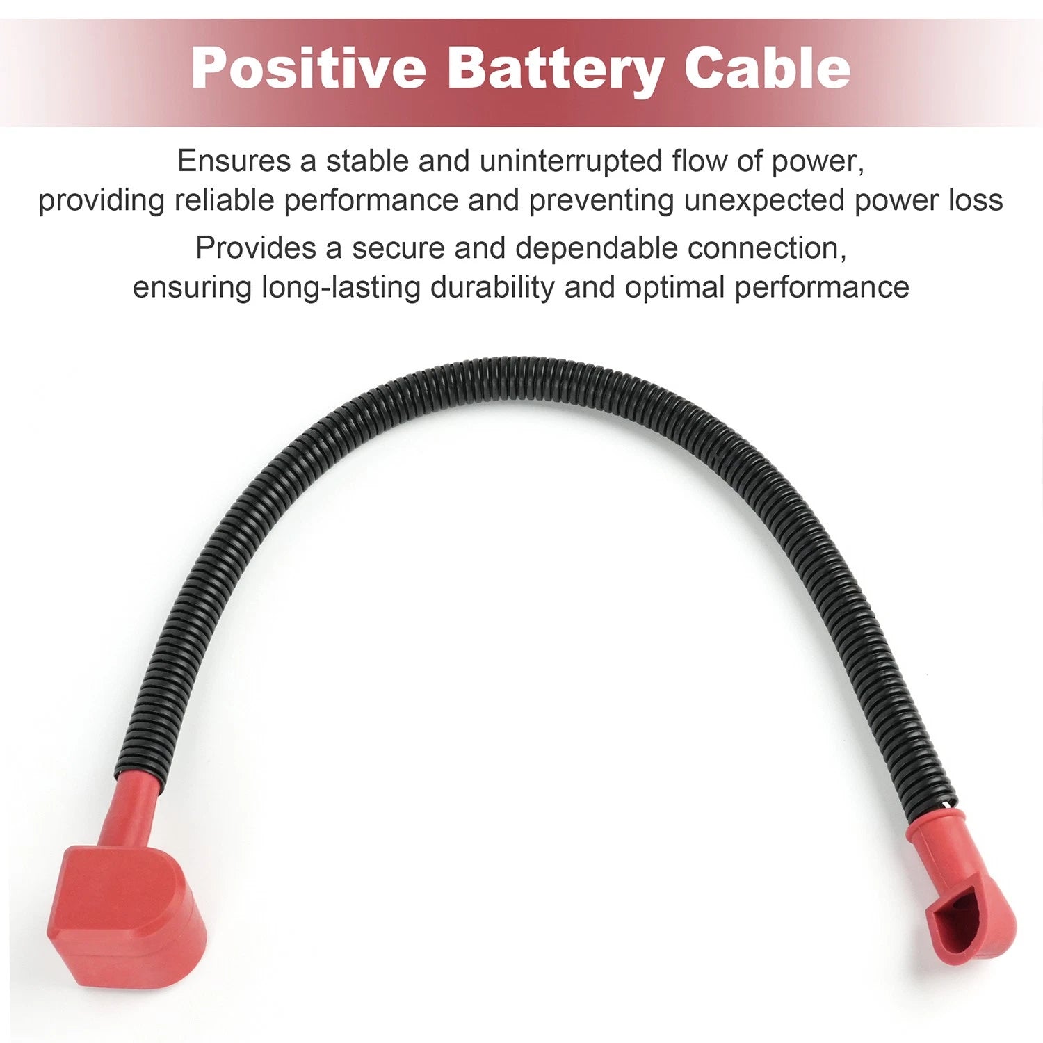 Battery Cable AM135733 for John Deere X300-X360 (2006–2019)
