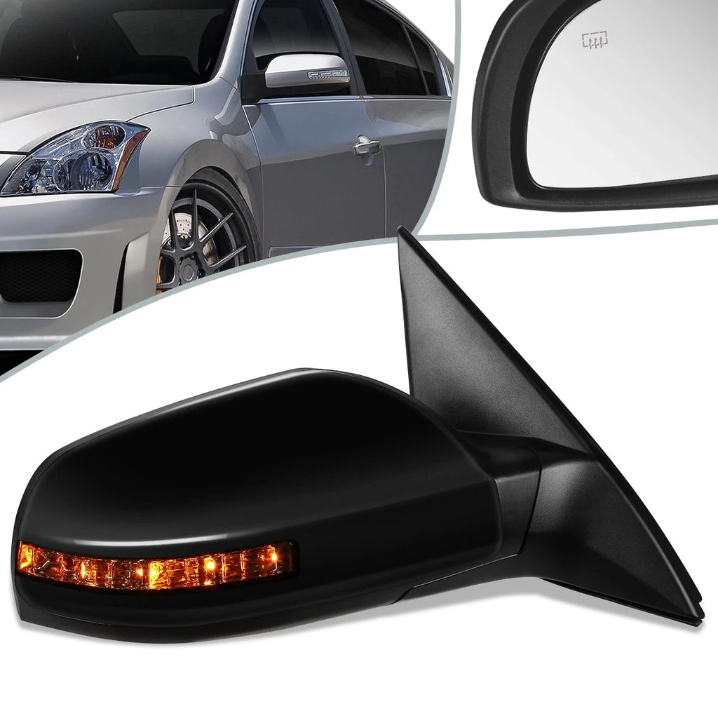 Power Heated Signal Door Mirror Right for Nissan Altima Sedan (2007–2012) NI1321164