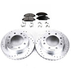 2X Brake Disc and Pad Kit for GMC (Front)