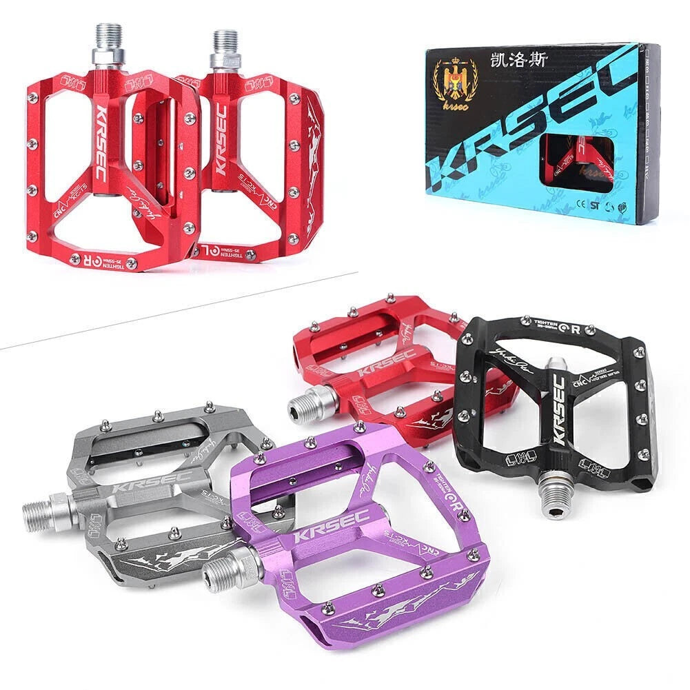 Aluminum Flat Pedals for MTB Mountain Road Bike