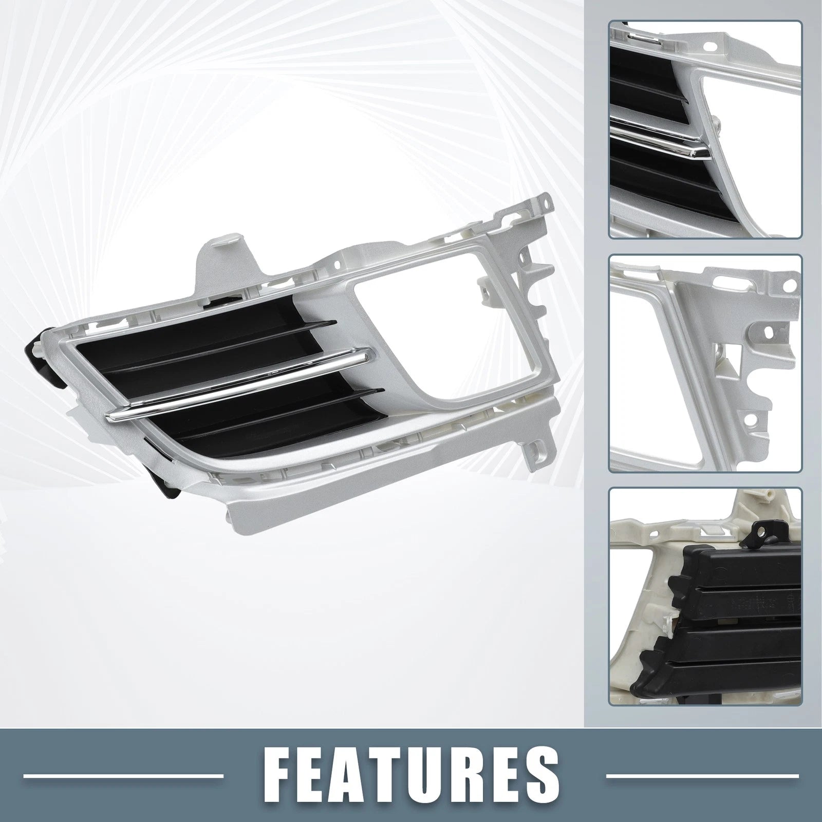 Fog Light Grille Cover for Mazda 6 (No.GS3M50C10J) 