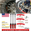 Tire Lever Tool Spoon Set for Motorcycle Bicycle Dirt Bike (13 Pack)