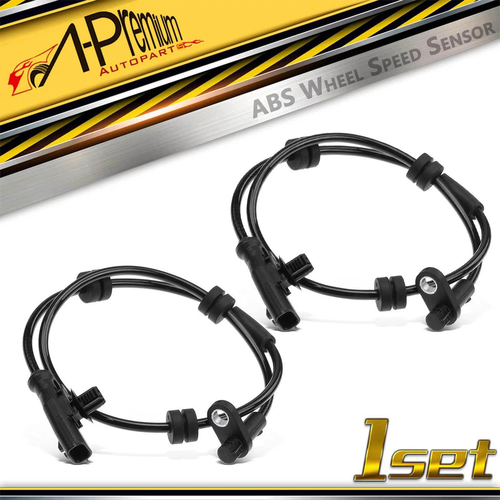 2X Rear ABS Wheel Speed Sensors for Ford Fiesta (2011)