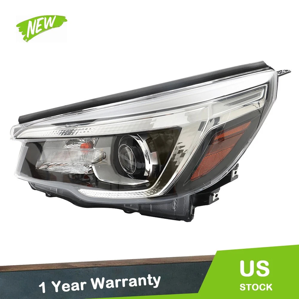 LED Driver Side Headlight for Subaru Forester (2019–2020) Chrome Clear