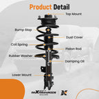 4X Front Struts & Sway Bar Link for Kia Forte/Forte Koup/Forte5 (2010–2013)