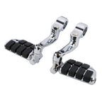 Foot Pegs 1-1/4" Engine Guard Mounts Clamps for Harley Touring Dyna