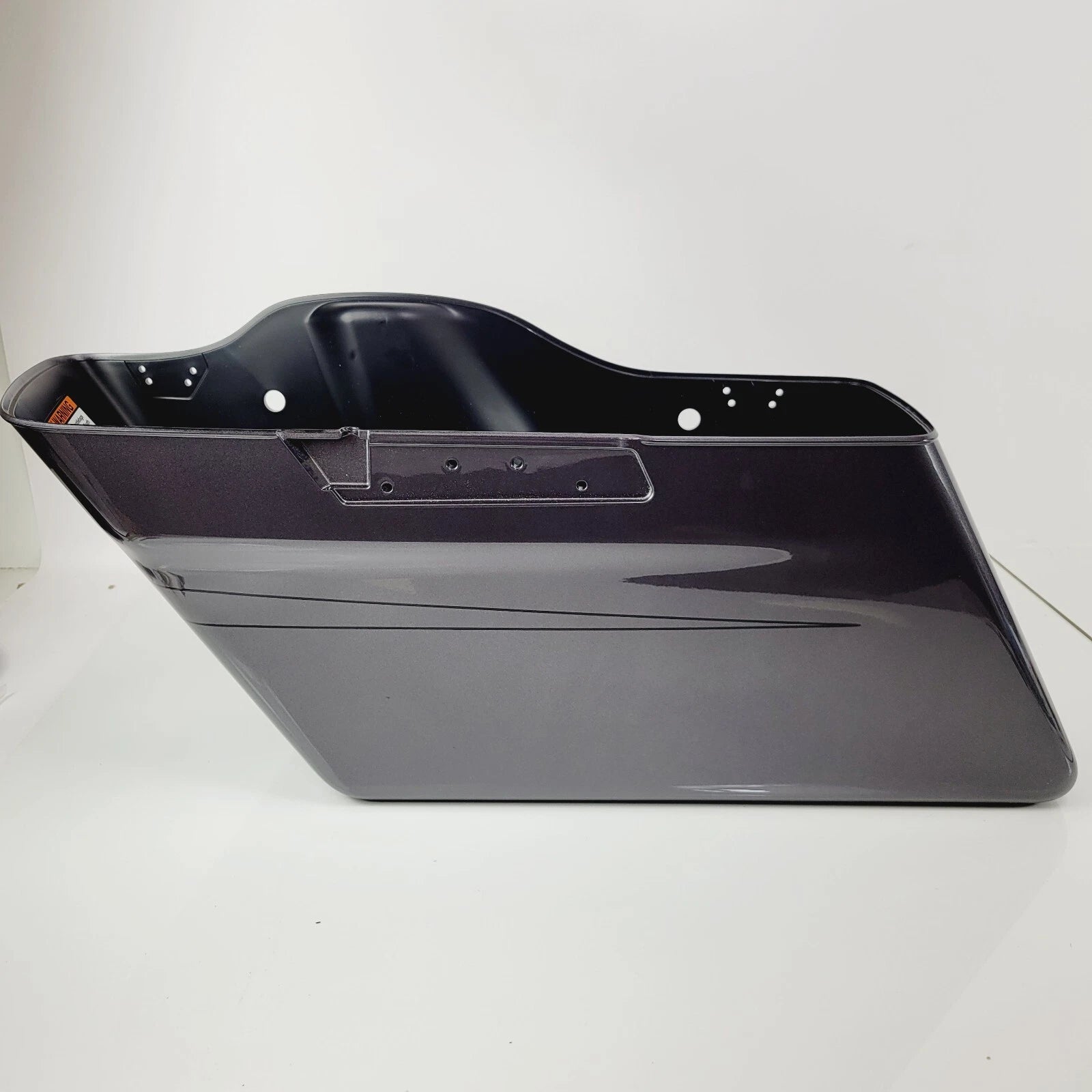 OEM Left Saddlebag for Harley-Davidson (2014–2023) Charcoal Pearl 90201065DTH