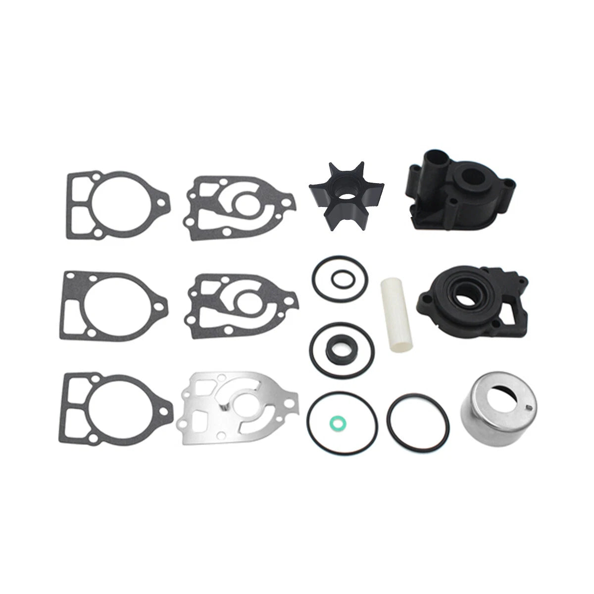Water Pump Impeller Repair Kit for Mercruiser 65-220HP (46-96148A5, 18-3320)