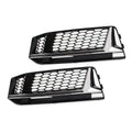 Honeycomb Mesh Fog Light Grille Cover for Audi A4 B9 S4 (2016-2018)
