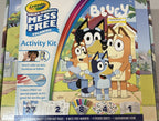 Set of 4 Color Wonder Activity Sets for Bluey (2023)