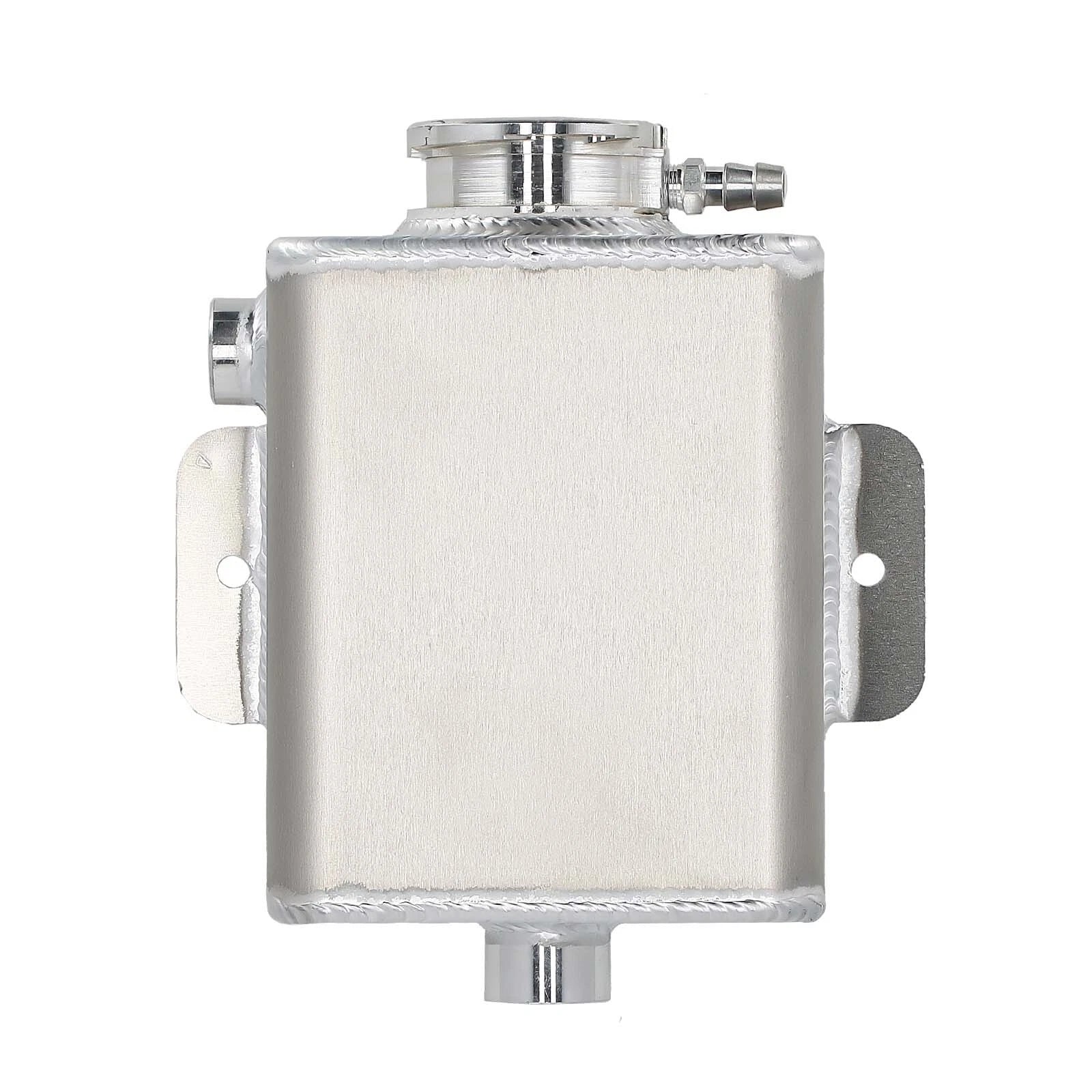1.25 QT Aluminum Radiator Coolant Overflow Tank for Universal Fit