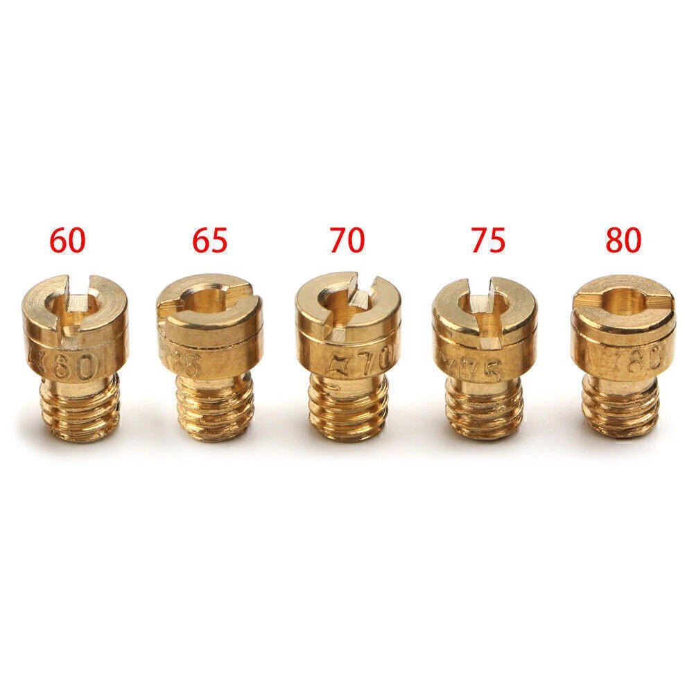 4mm Carburetor Jets #60/65/70/75/80 for 50/60/80cc Motorcycle (Racing)