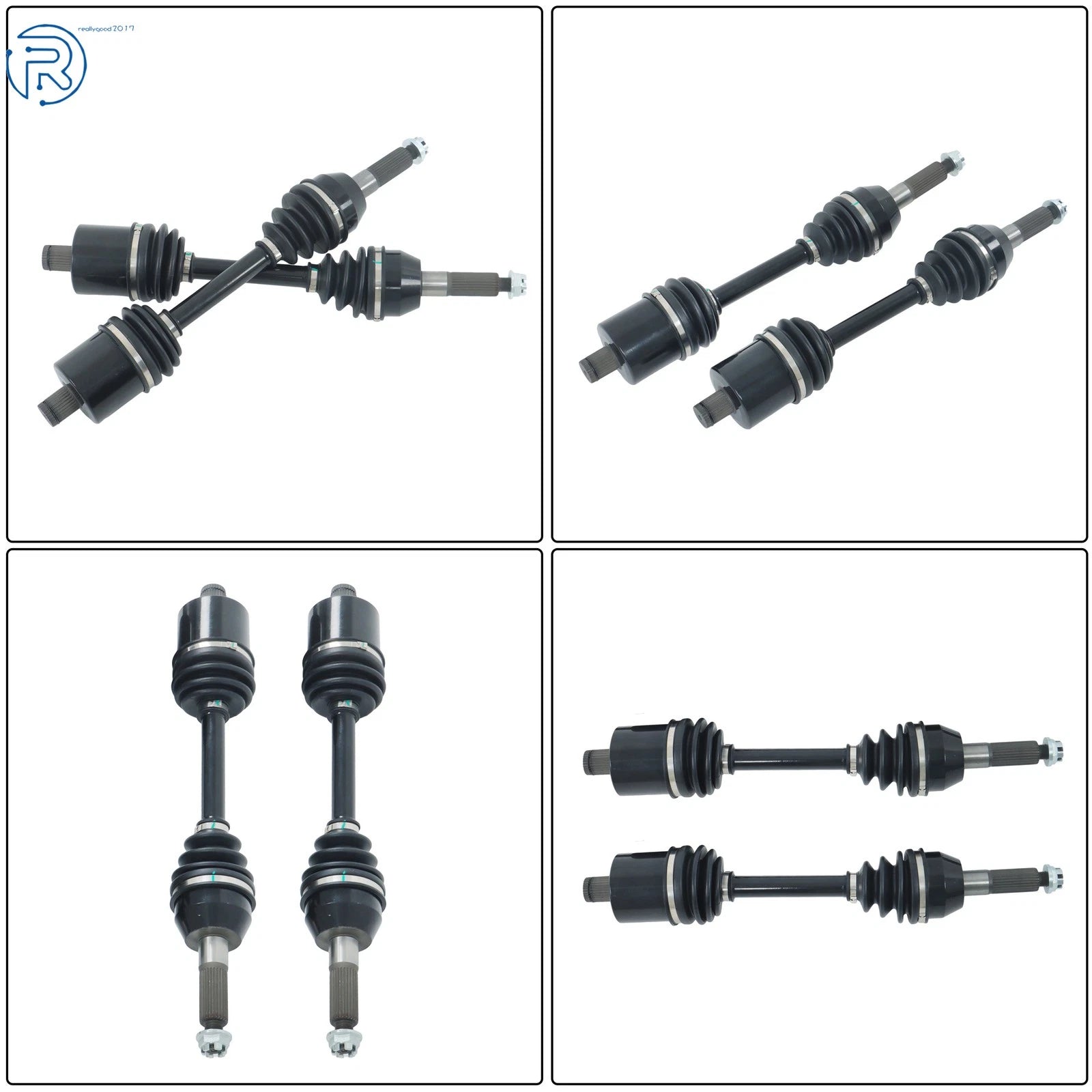 Set of 2 Rear CV Axles for Polaris
