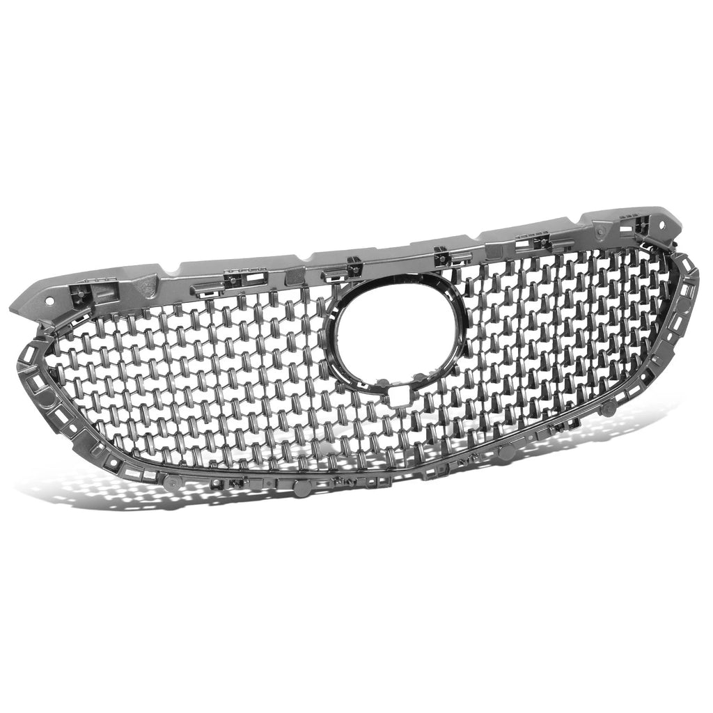 OE Style Dark Gray Front Grill Bumper Grille for Mazda 6 (2018–2021)
