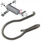 Exhaust Flap Control Valve Spring Clip for BMW