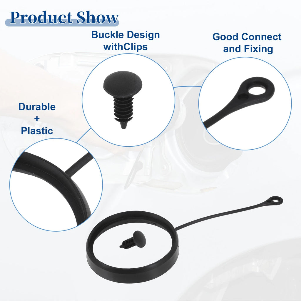 2X Fuel Tank Cap Tether for Mercedes-Benz E320 (2003–2005) No.A2214700605