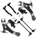 Set of 8 Front Lower Control Arms for Toyota Avalon Camry (2013–2017)