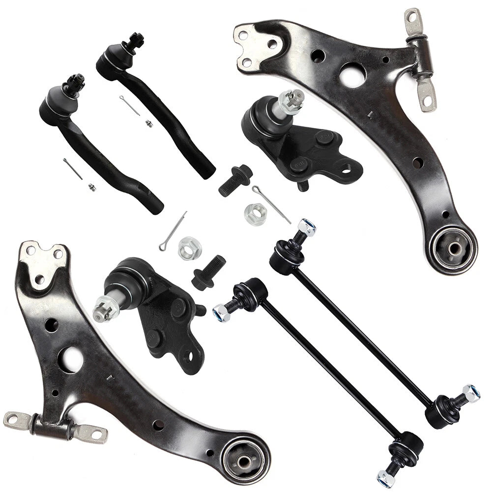 Set of 8 Front Lower Control Arms for Toyota Avalon Camry (2013–2017)