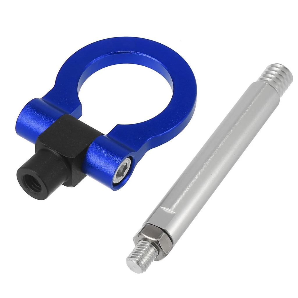 Tow Hook Screw Set of 2 for Lexus IS IS250 (2006–2013) Blue Aluminum Alloy