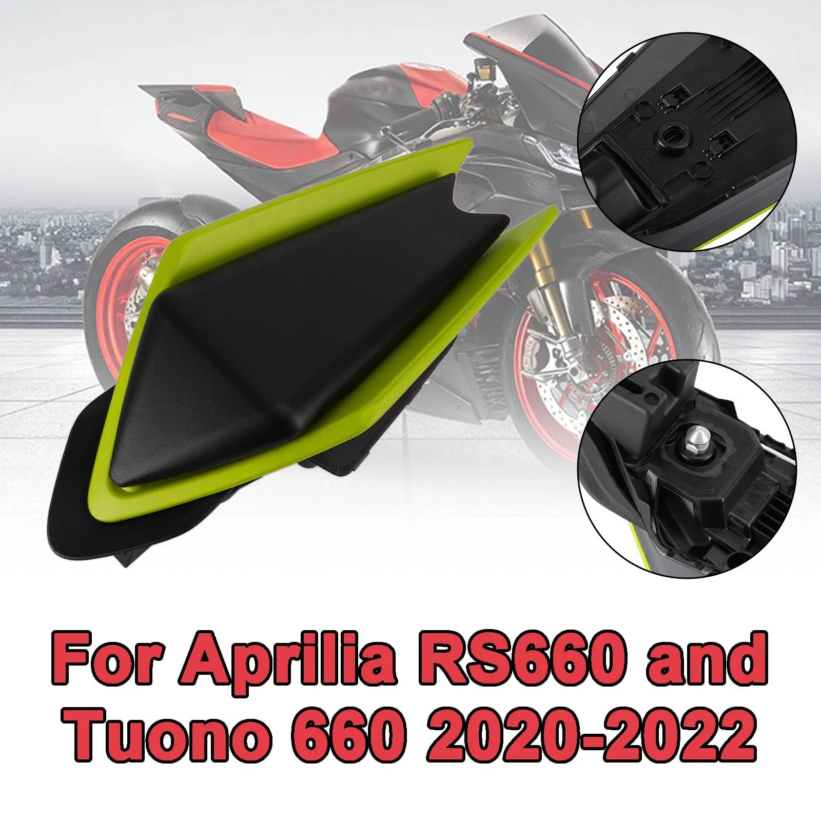Rear Cowl Tail Fairing Cover for Aprilia RS660 RSV4 Tuono 660 (2020–2024) Yellow