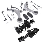 12pc Front Struts w/Spring Lower Control Arms Tierod for Nissan Altima (2007–2013)