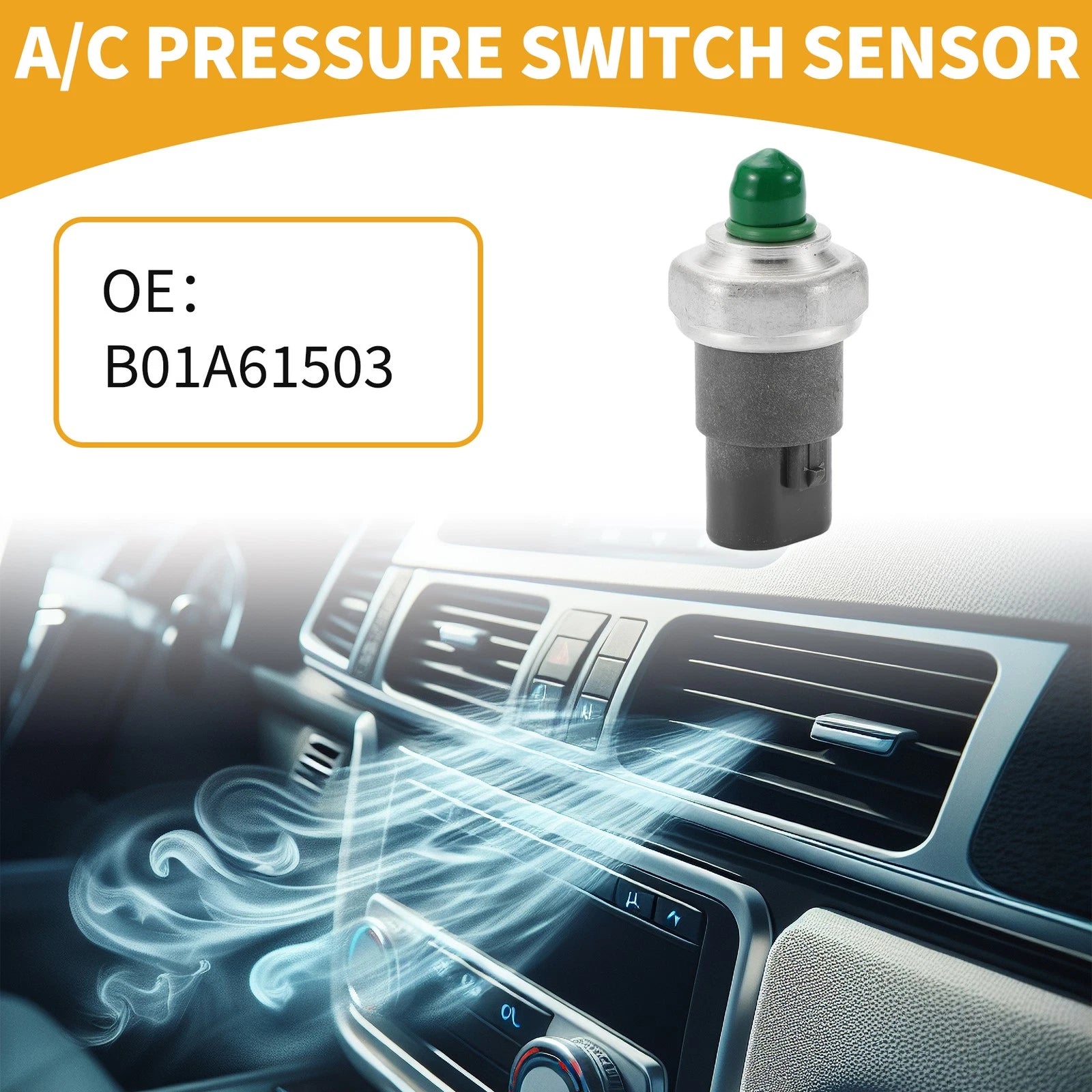 A/C Pressure Switch Sensor for Honda Odyssey (1999–2002) No.B01A61503