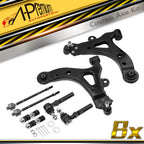 8x Control Arm Ball Joint Tie Rod for Buick Rendezvous (2002–2007)