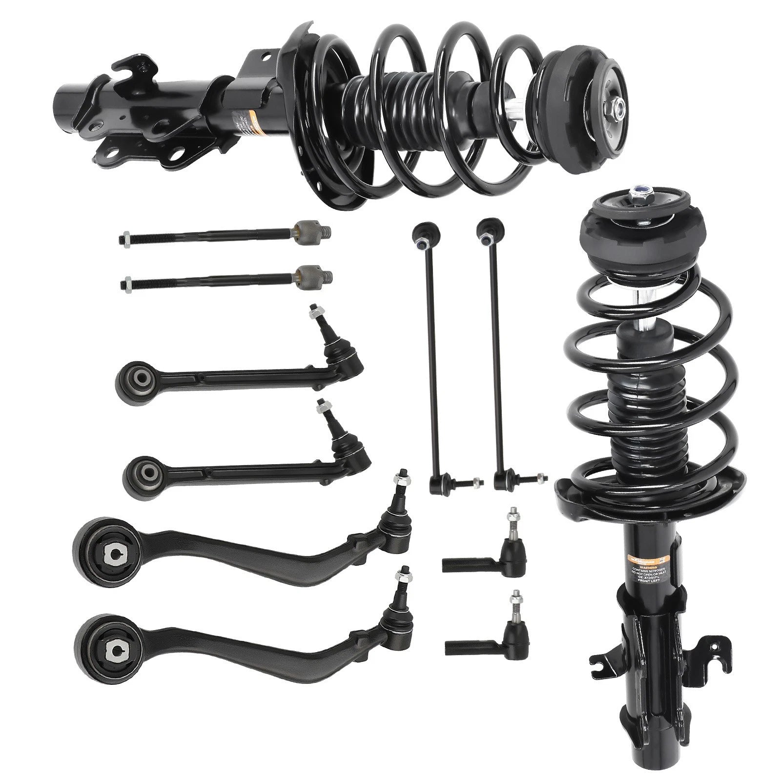 Front & Rear Struts & Control Arm Suspension Kit for Chevrolet Camaro (2013–2015)