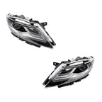 2Pcs Headlamp for Lincoln MKC (2015–2019) HID w/LED FO2518125 FO2519125