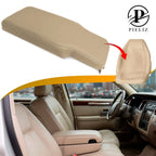 Console Lid Cover for Lincoln Town Car (2003–2011) Beige PVC Leather