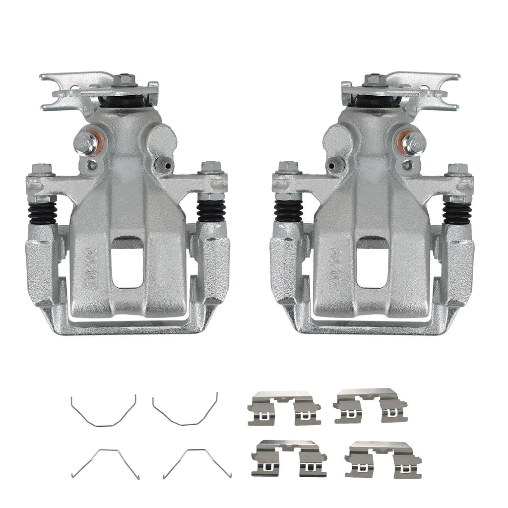 Set of 2 Rear Brake Calipers for Honda Accord (2013–2017)